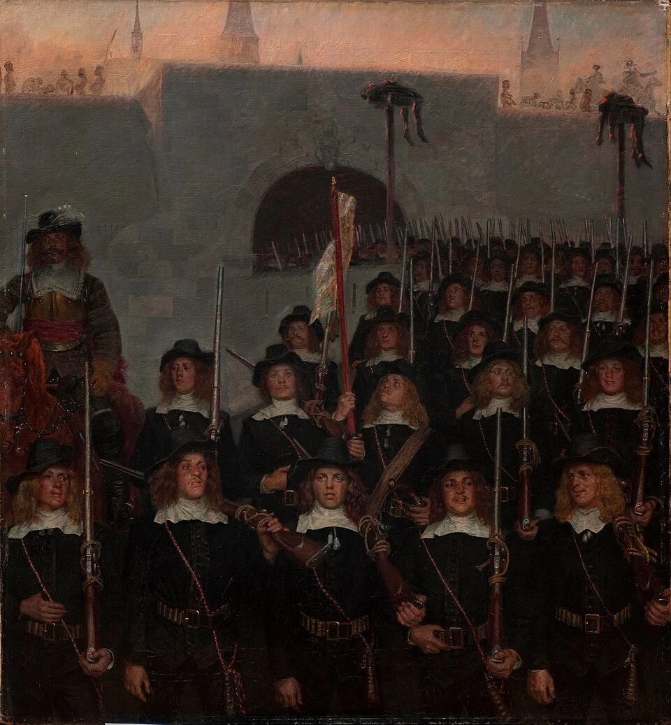 Kristian Zahrtmann - Gli studenti partono per difendere Copenaghen nel 1658, La collezione Hirschsprung